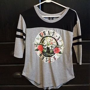 Guns N Roses Raglan Tee